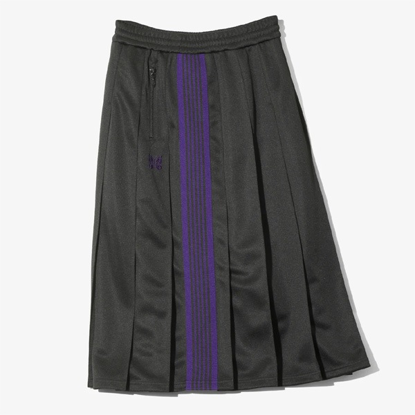��26FW��Needles �ˡ��ɥ륺 Pleated Track Skirt -Poly Smooth- �����ɥ饤�� �ȥ�å��������� TY357 ��ǥ�����������̵����