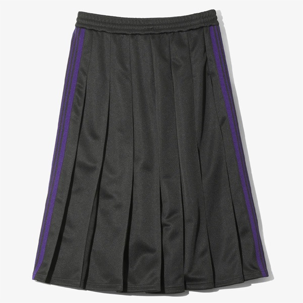 ��26FW��Needles �ˡ��ɥ륺 Pleated Track Skirt -Poly Smooth- �����ɥ饤�� �ȥ�å��������� TY357 ��ǥ�����������̵����