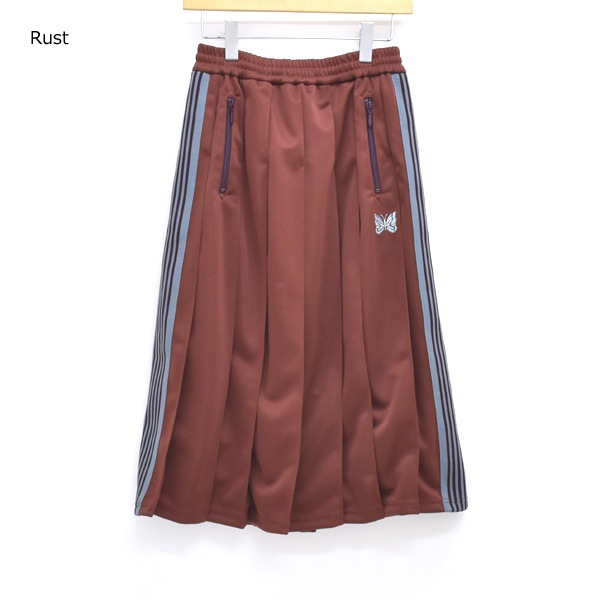 Needles �ˡ��ɥ륺 Pleated Track Skirt -Poly Smooth- �����ɥ饤�� �ȥ�å��������� SX412 ��ǥ�����������̵����