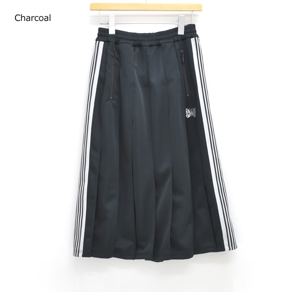 Needles �ˡ��ɥ륺 Pleated Track Skirt -Poly Smooth- �����ɥ饤�� �ȥ�å��������� SX412 ��ǥ�����������̵����