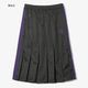 ��26FW��Needles �ˡ��ɥ륺 Pleated Track Skirt -Poly Smooth- �����ɥ饤�� �ȥ�å��������� TY357 ��ǥ�����������̵����