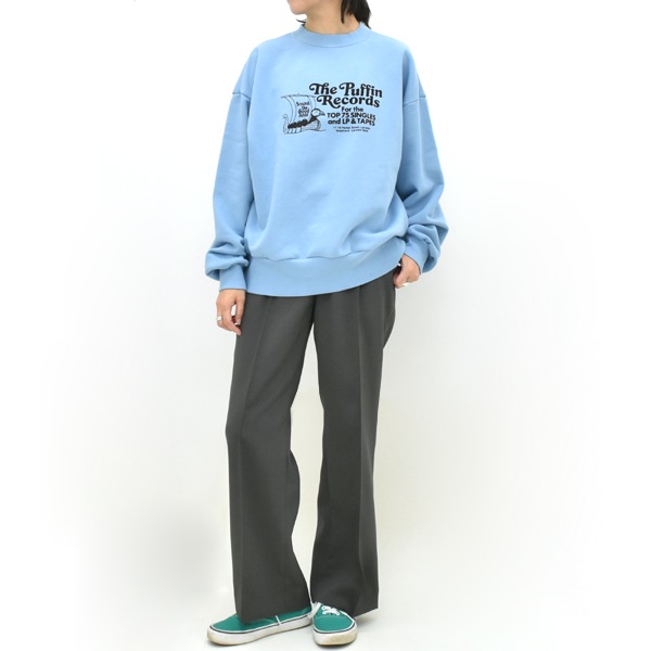 ��26AW��THE SHINZONE ���󥾡��� The Puffin Records SWEAT SHIRT ����ե��å��ץ��ȥ������å� Ĺµ �ȥ졼�ʡ� 26AMSCU09 ��ǥ�����������̵����