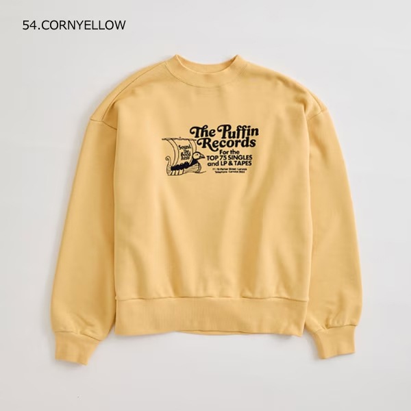 ��26AW��THE SHINZONE ���󥾡��� The Puffin Records SWEAT SHIRT ����ե��å��ץ��ȥ������å� Ĺµ �ȥ졼�ʡ� 26AMSCU09 ��ǥ�����������̵����