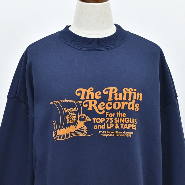 ��26AW��THE SHINZONE ���󥾡��� The Puffin Records SWEAT SHIRT ����ե��å��ץ��ȥ������å� Ĺµ �ȥ졼�ʡ� 26AMSCU09 ��ǥ�����������̵����