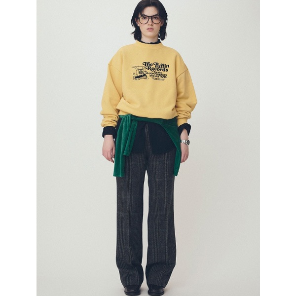 ��26AW��THE SHINZONE ���󥾡��� The Puffin Records SWEAT SHIRT ����ե��å��ץ��ȥ������å� Ĺµ �ȥ졼�ʡ� 26AMSCU09 ��ǥ�����������̵���ۡ�ͽ���