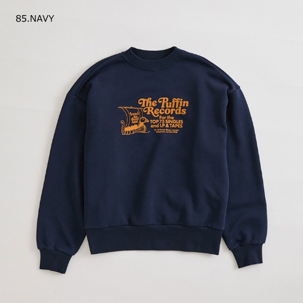 ��26AW��THE SHINZONE ���󥾡��� The Puffin Records SWEAT SHIRT ����ե��å��ץ��ȥ������å� Ĺµ �ȥ졼�ʡ� 26AMSCU09 ��ǥ�����������̵���ۡ�ͽ���