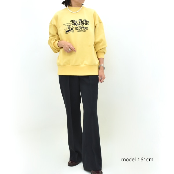 ��26AW��THE SHINZONE ���󥾡��� The Puffin Records SWEAT SHIRT ����ե��å��ץ��ȥ������å� Ĺµ �ȥ졼�ʡ� 26AMSCU09 ��ǥ�����������̵����