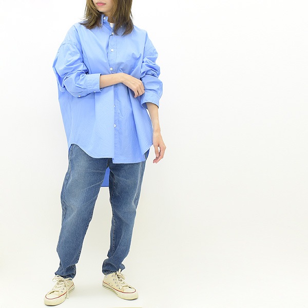 THE SHINZONE ���󥾡��� DADDY SHIRT ���ǥ������ 21AMSBL08 ��ǥ�����������̵����