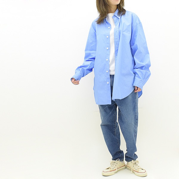 THE SHINZONE ���󥾡��� DADDY SHIRT ���ǥ������ 21AMSBL08 ��ǥ�����������̵����