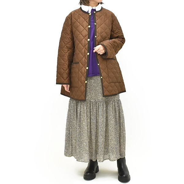Traditional Weatherwear �ȥ�ǥ�����ʥ륦������������ "ARKLEY" MIDDLE A-LINE A�饤��ߥɥ른�㥱�å� APQCO0485AA ��ǥ�����������̵����