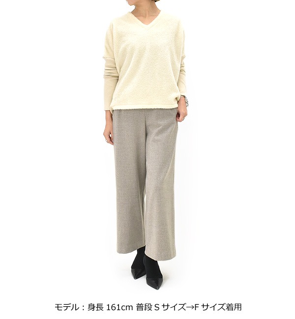 �ڥ�����/40%OFF��MICA&DEAL �ޥ�������ɥǥ����� �ե���ȥס��ɥ�V�ͥå��ץ륪���С� 0125408394 ��ǥ�����������̵���ۡ�25-26WINTER SALE�ۡ����ʡ����Բġ�