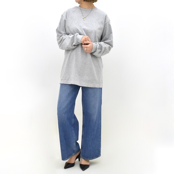 NATALIA �ʥ����ꥢ µ�ɽ�L/S Tee Calm&Easy ����Tee Ĺµ N0080 ��ǥ������ڥ���å��ݥ��Ȳġ�