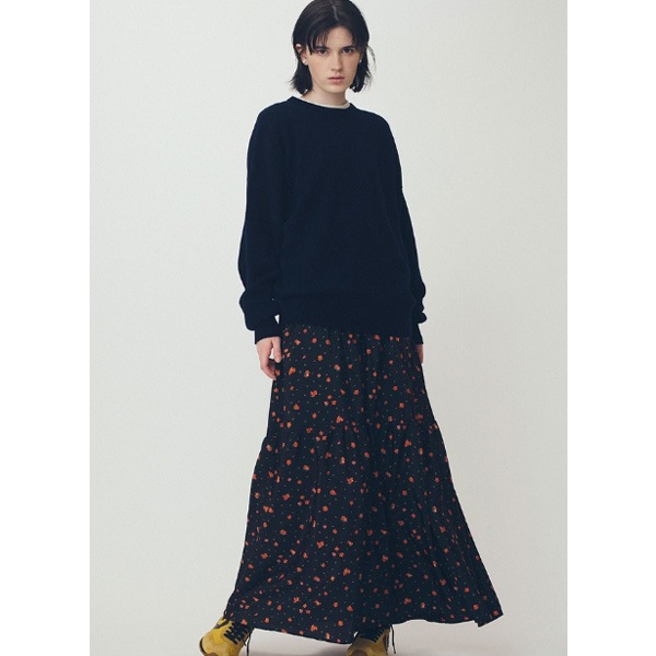 ��26AW��THE SHINZONE ���󥾡��� TINY BLOSSOM PRINTED SKIRT �����ˡ��֥��å���ץ��ȥ������� ������ 26AMSSK01 ��ǥ�����������̵���ۡ�ͽ���