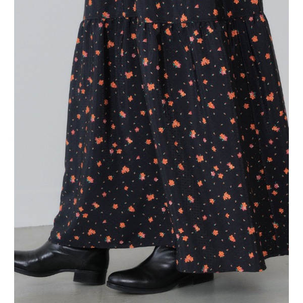 ��26AW��THE SHINZONE ���󥾡��� TINY BLOSSOM PRINTED SKIRT �����ˡ��֥��å���ץ��ȥ������� ������ 26AMSSK01 ��ǥ�����������̵���ۡ�ͽ���