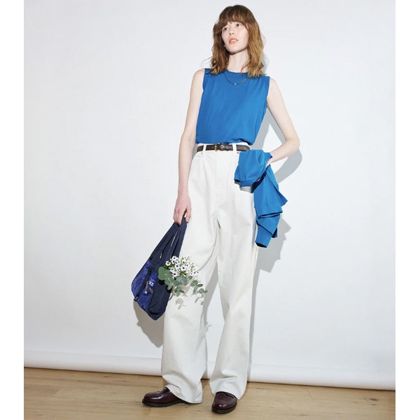 ��24AW HOLIDAY��THE SHINZONE ���󥾡��� �ġ���ǥ˥�ѥ�� �磻�� TOOL DENIM PANTS 24MMSPA01������̵����