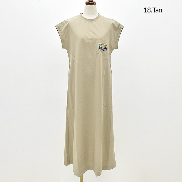 L.L.Bean 륨ӡ Summer No-Sleeve Dress ޡ Ρ꡼ ꡼֥쥹 ɥ쥹 ԡ 5275-0148 ǥ