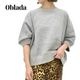 Oblada ���֥�� BLANK H/S SWEAT �ϡ��ե��꡼�� �������å� M2610CU12 ��ǥ����� ������̵����