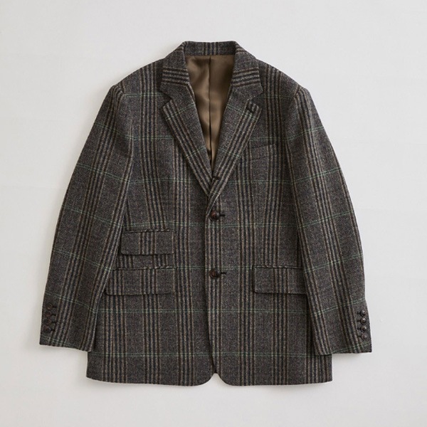 ��26AW��THE SHINZONE ���󥾡��� BRITISH WOOL CHECKED JACKET �֥�ƥ��å��奦��������å����㥱�å� �ơ��顼�� 26AMSJK02 ��ǥ�����������̵���ۡ�ͽ���