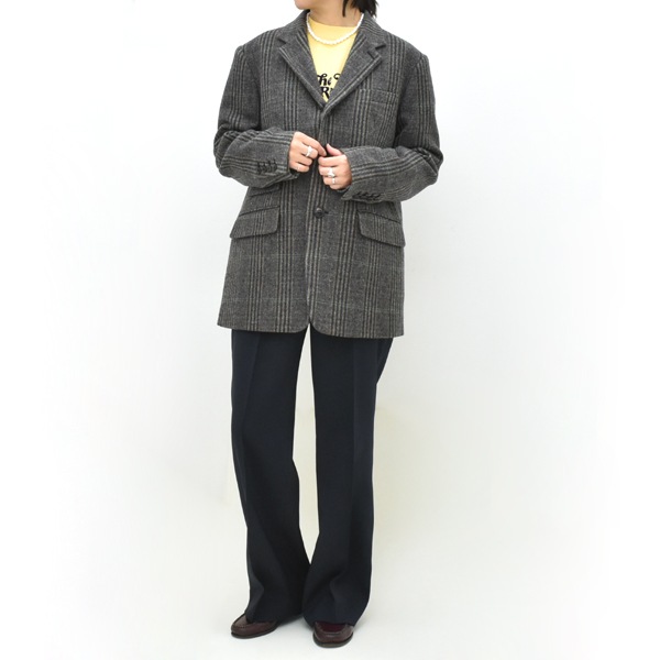 ��26AW��THE SHINZONE ���󥾡��� BRITISH WOOL CHECKED JACKET �֥�ƥ��å��奦��������å����㥱�å� �ơ��顼�� 26AMSJK02 ��ǥ�����������̵����