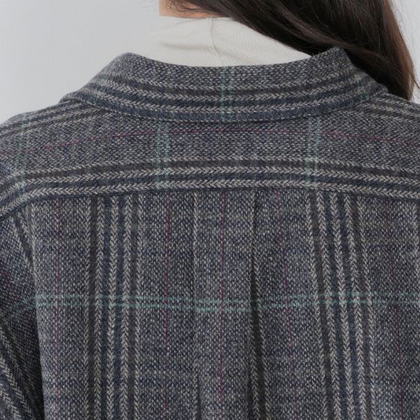 ��26AW��THE SHINZONE ���󥾡��� BRITISH WOOL CHECKED SHIRT JACKET �֥�ƥ��å��奦��������å�����ĥ��㥱�å� 26AMSBL09 ��ǥ�����������̵���ۡ�ͽ���