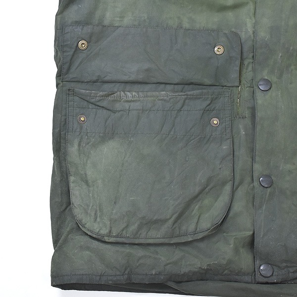 ��Used&Vintage�� Barbour �Х֥��� DURHAM �����ϥ� ������ɥ����� �ա��ɥ��㥱�å� �ߥ꥿�꡼ �ڥ�˥��å����ۡ�����̵����