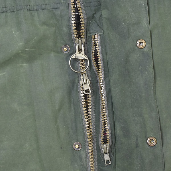 ��Used&Vintage�� Barbour �Х֥��� DURHAM �����ϥ� ������ɥ����� �ա��ɥ��㥱�å� �ߥ꥿�꡼ �ڥ�˥��å����ۡ�����̵����