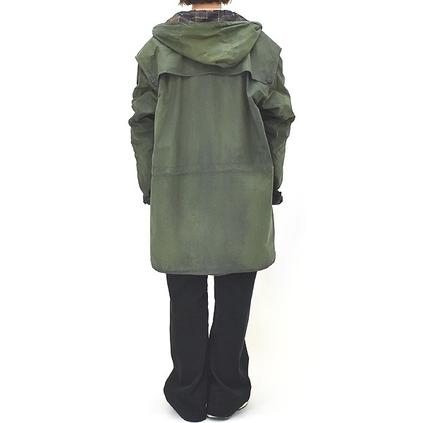 ��Used&Vintage�� Barbour �Х֥��� DURHAM �����ϥ� ������ɥ����� �ա��ɥ��㥱�å� �ߥ꥿�꡼ �ڥ�˥��å����ۡ�����̵����