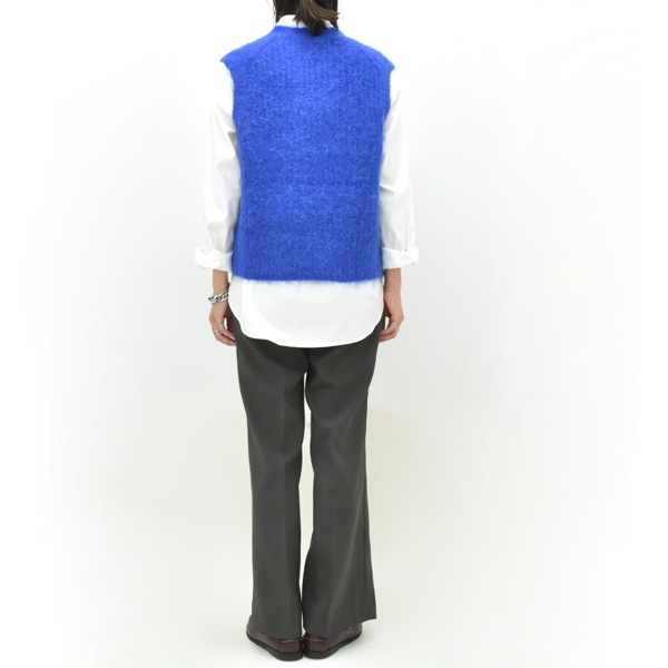 ��26AW��THE SHINZONE ���󥾡��� ALPACA SHAGGY KNIT VEST ����ѥ����㥮���˥åȥ٥��� V�ͥå� 26AMSNI04 ��ǥ�����������̵����