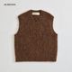 ��26AW��THE SHINZONE ���󥾡��� ALPACA SHAGGY KNIT VEST ����ѥ����㥮���˥åȥ٥��� V�ͥå� 26AMSNI04 ��ǥ�����������̵���ۡ�ͽ���