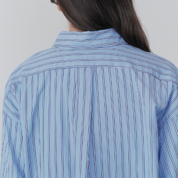 ��26AW��THE SHINZONE ���󥾡��� STRIPED UNCLE SHIRT ���ȥ饤�ץ��󥯥륷��� 26AMSBL08 ��ǥ�����������̵���ۡ�ͽ���