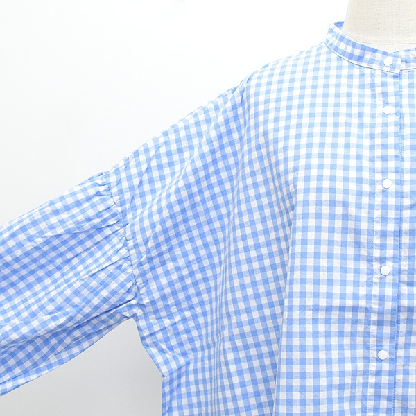 SETTO å GINGHAM SNAP SHIRT 󥬥å ʥåץܥ Хɥ顼  SLS1100L31 ǥ̵