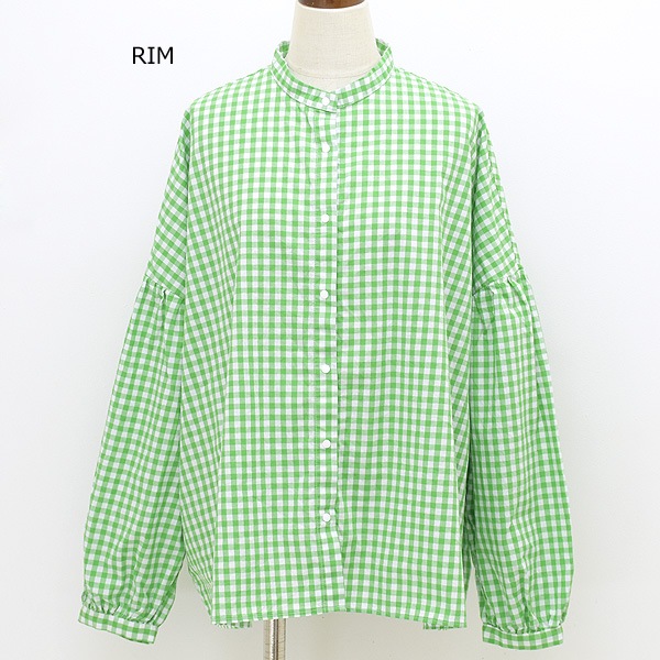 SETTO å GINGHAM SNAP SHIRT 󥬥å ʥåץܥ Хɥ顼  SLS1100L31 ǥ̵