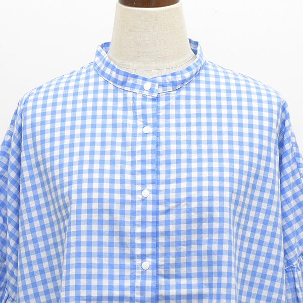 SETTO å GINGHAM SNAP SHIRT 󥬥å ʥåץܥ Хɥ顼  SLS1100L31 ǥ̵