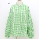 SETTO å GINGHAM SNAP SHIRT 󥬥å ʥåץܥ Хɥ顼  SLS1100L31 ǥ̵