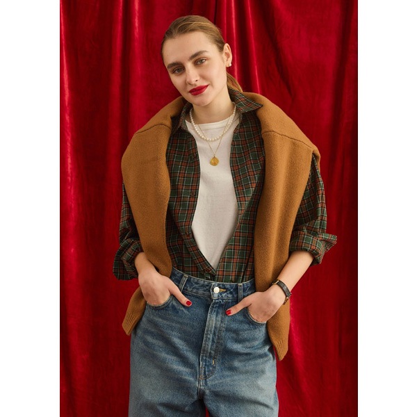 ��26FW��Oblada ���֥�� CHECK AUTHENTIC SHIRT �����å���������ƥ��å������ F2610SH09 ��ǥ�����������̵���ۡ����ͽ���