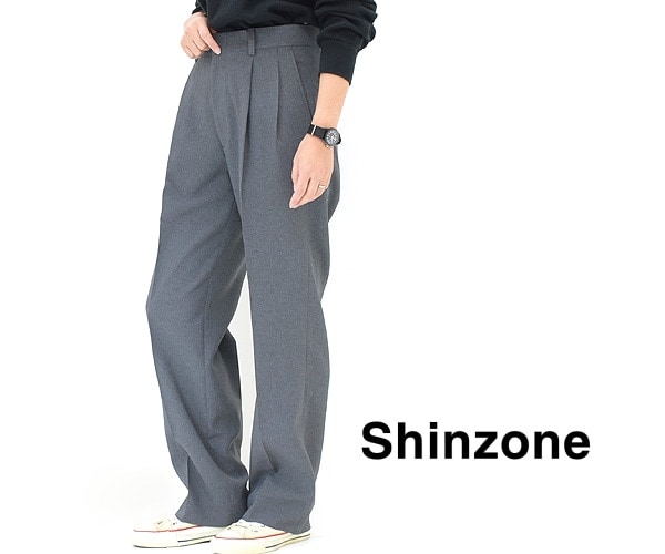 THE SHINZONE ���󥾡��� CHRYSLER PANTS ���饤���顼�ѥ�� 21AMSPA01������̵����