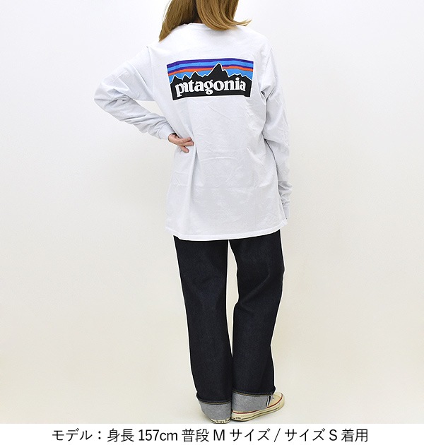 �ڥ�����/30%OFF��Patagonia �ѥ����˥� MS L/S P-6 LOGO RESPONSIBILI-TEE ���󥰥��꡼�� P-6���� �쥹�ݥ󥷥ӥ�ƥ��� T����� 38518 ��� ��ǥ����� ��˥��å����ڥ���å��ݥ��Ȳġۡ�25-26WINTER SALE�ۡ����ʡ����Բġ�