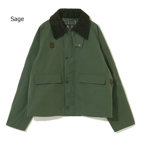 25SSBarbour Х֥ OS Spey Casual Jacket С ڥ㥱å ԡ  ǥ ˥å MCA0932̵