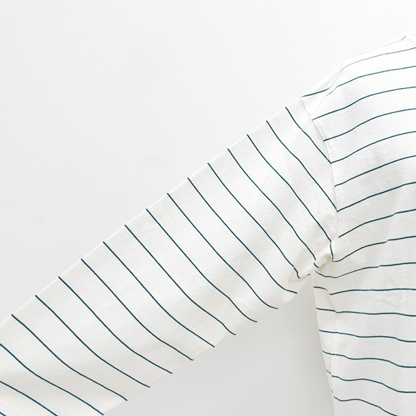 L.L.Bean Japan Edition ���륨��ӡ��� ����ѥ󥨥ǥ������ Union Long-Sleeve Striped Tee ��˥��� ���󥰥��꡼�� ���ȥ饤�� T����� 6175-3153 ��ǥ�����