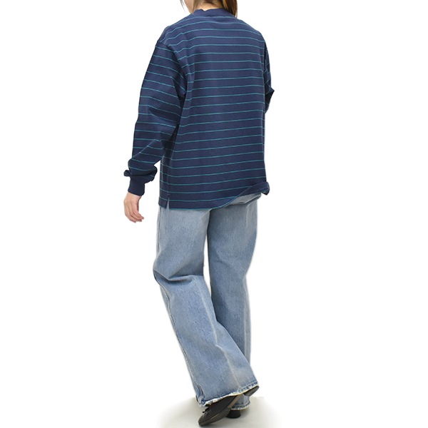 L.L.Bean Japan Edition ���륨��ӡ��� ����ѥ󥨥ǥ������ Union Long-Sleeve Striped Tee ��˥��� ���󥰥��꡼�� ���ȥ饤�� T����� 6175-3153 ��ǥ�����