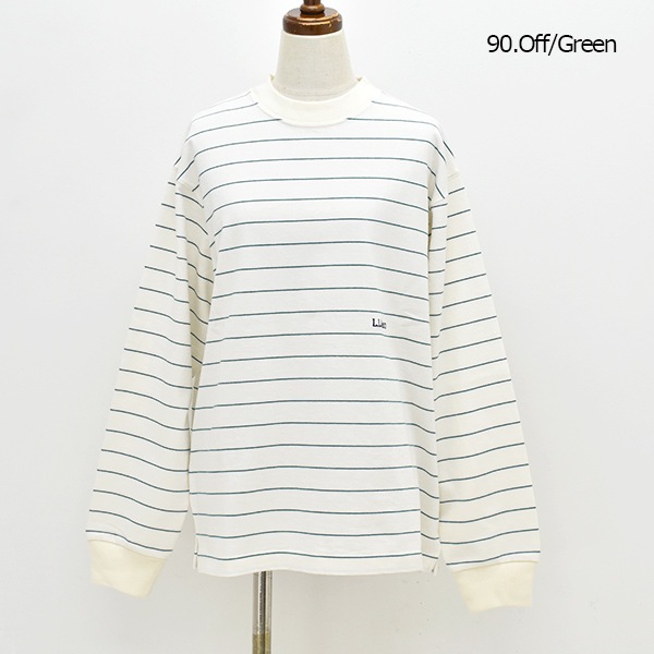 L.L.Bean Japan Edition ���륨��ӡ��� ����ѥ󥨥ǥ������ Union Long-Sleeve Striped Tee ��˥��� ���󥰥��꡼�� ���ȥ饤�� T����� 6175-3153 ��ǥ�����