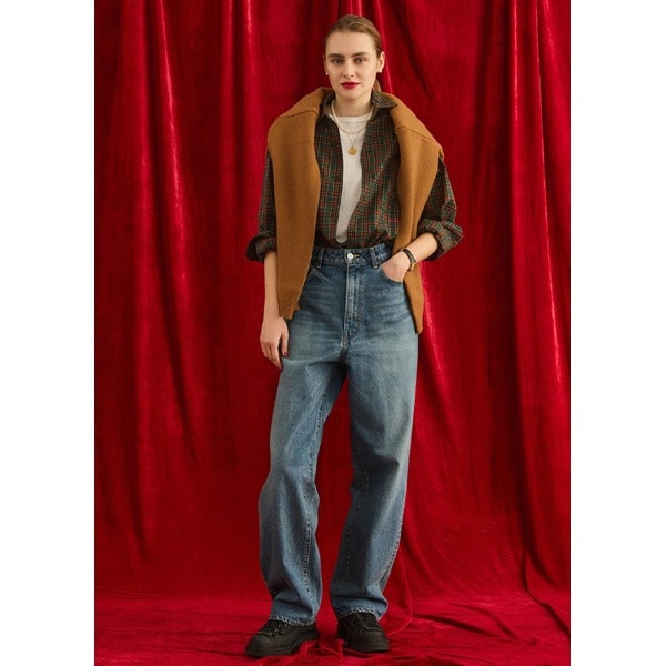 ��26FW��Oblada ���֥�� BUDDY JEANS VINTAGE �Хǥ������� ������ơ��� �����֥ǥ˥�ѥ�� F2610DP01 ��ǥ�����������̵����