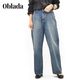 ��26FW��Oblada ���֥�� BUDDY JEANS VINTAGE �Хǥ������� ������ơ��� �����֥ǥ˥�ѥ�� F2610DP01 ��ǥ�����������̵����