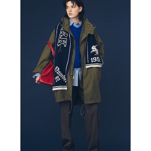 ��26AW��THE SHINZONE ���󥾡��� WOOL SOUVENIR SCARF �����륹���٥˥��������� �ޥե顼 26AMSIT03 ��ǥ�����������̵���ۡ�ͽ���