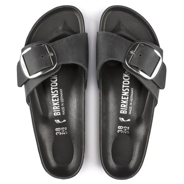 ��26SS��BIRKENSTOCK �ӥ륱�󥷥�ȥå� MADRID BIG BUCKLE �ޥɥ�å� �ӥå��Хå��� BLACK 1006523 ��ǥ�����������̵����