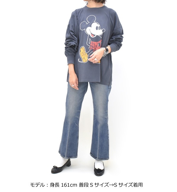 ��26FW��Oblada ���֥�� MARGARET JEANS VINTAGE �ޡ�����åȥ����� ������ơ��� �ե쥢�ǥ˥�ѥ�� F2610DP02 ��ǥ�����������̵����
