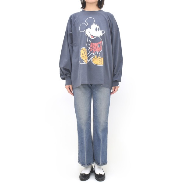 ��26FW��Oblada ���֥�� MARGARET JEANS VINTAGE �ޡ�����åȥ����� ������ơ��� �ե쥢�ǥ˥�ѥ�� F2610DP02 ��ǥ�����������̵����