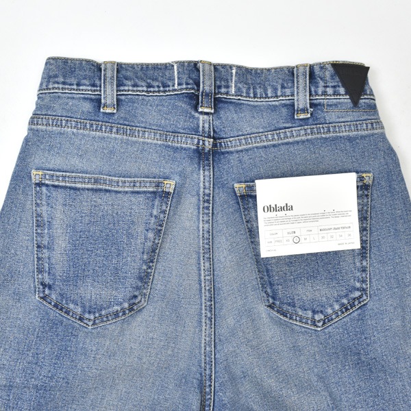 ��26FW��Oblada ���֥�� MARGARET JEANS VINTAGE �ޡ�����åȥ����� ������ơ��� �ե쥢�ǥ˥�ѥ�� F2610DP02 ��ǥ�����������̵����