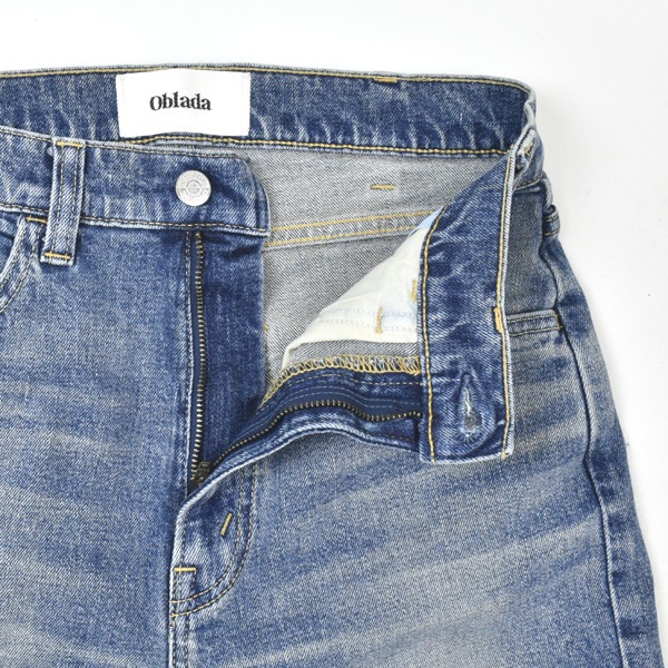 ��26FW��Oblada ���֥�� MARGARET JEANS VINTAGE �ޡ�����åȥ����� ������ơ��� �ե쥢�ǥ˥�ѥ�� F2610DP02 ��ǥ�����������̵����