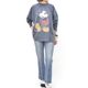 ��26FW��Oblada ���֥�� MARGARET JEANS VINTAGE �ޡ�����åȥ����� ������ơ��� �ե쥢�ǥ˥�ѥ�� F2610DP02 ��ǥ�����������̵����